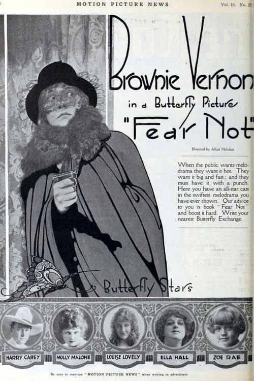 Fear Not (1917) poster