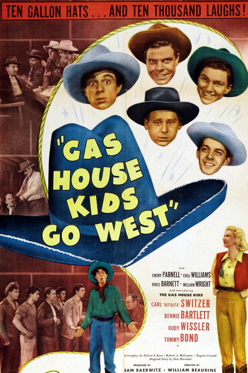 Gas House Kids Go West (1947) poster