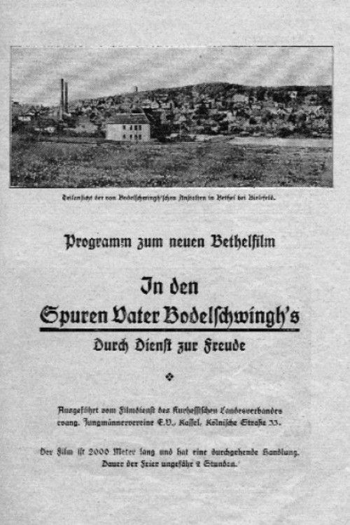 In den Spuren Vater Bodelschwinghs (1931) poster