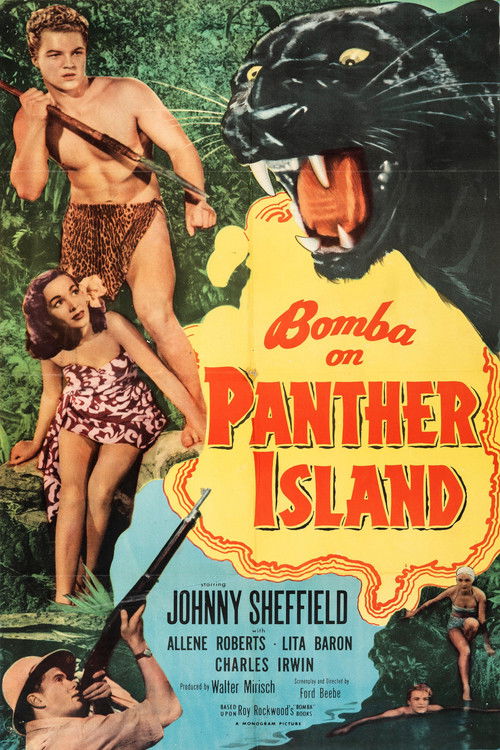 Bomba on Panther Island (1949) poster