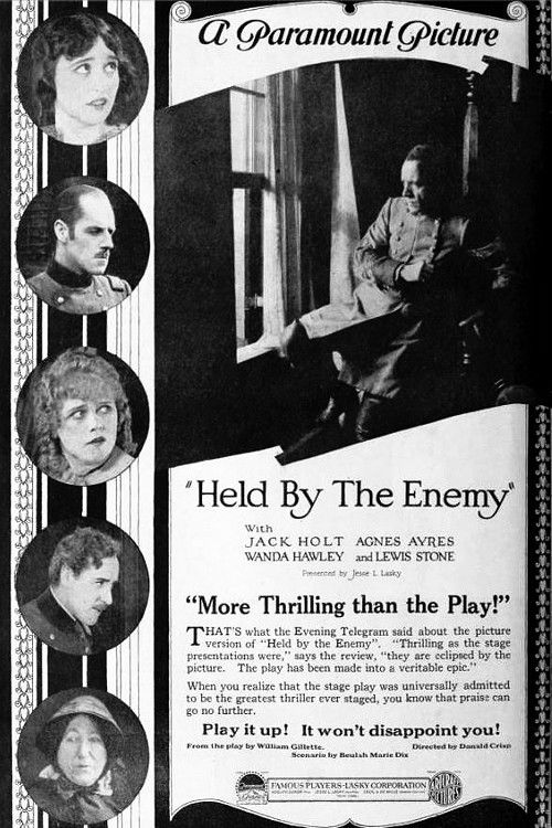 Held by the Enemy (1920) poster