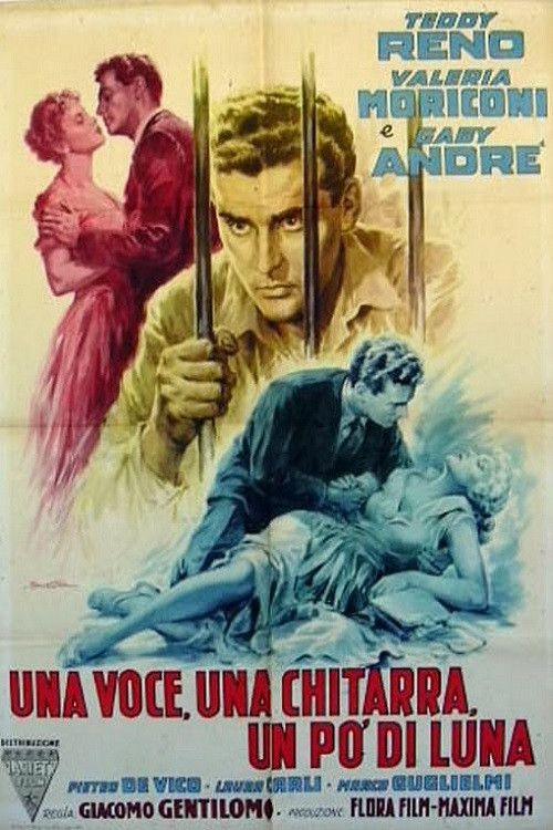 Una voce, una chitarra, un po' di luna (1956) poster