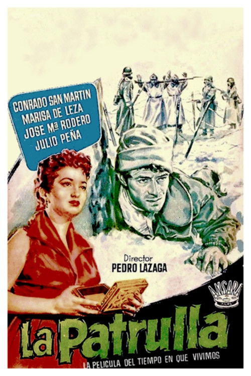 La patrulla (1954) poster