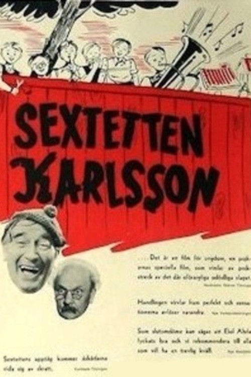 Sextetten Karlsson (1945) poster