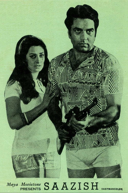 Saazish (1975) poster