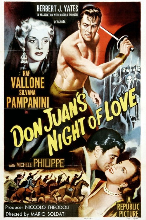 Don Juan's Night of Love (1952) poster
