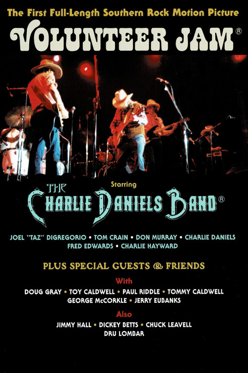 The Charlie Daniels Band:  Volunteer Jam 1975 (1976) poster