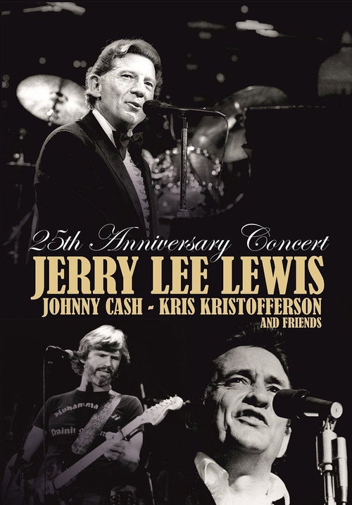 Jerry Lee Lewis 25th anniversary concert (1982) poster