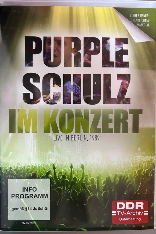 Purple Schulz im Konzert (1989) poster