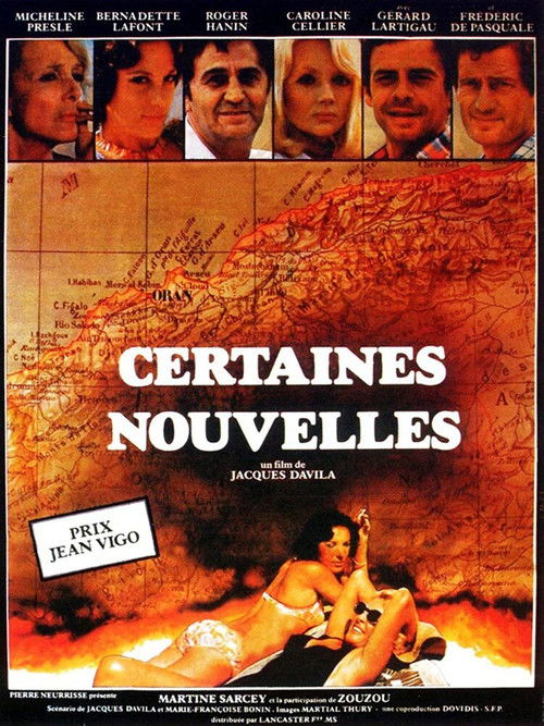 Certaines nouvelles (1980) poster