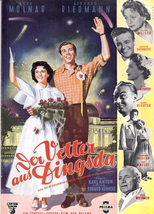 Der Vetter aus Dingsda (1953) poster