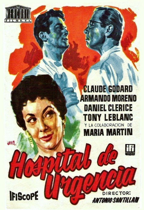 Hospital de urgencia (1956) poster