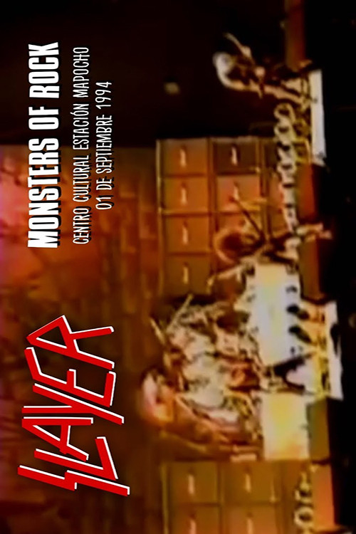 Slayer: Monsters of Rock Chile (1994) poster