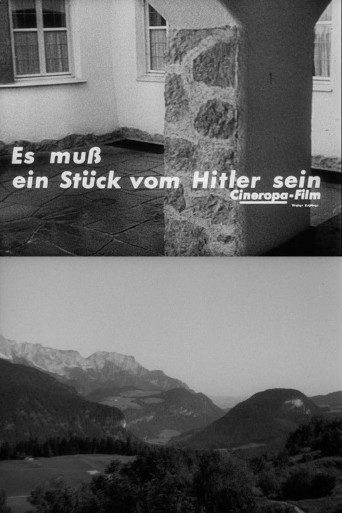 That Must Be a Piece of Hitler (1963) poster