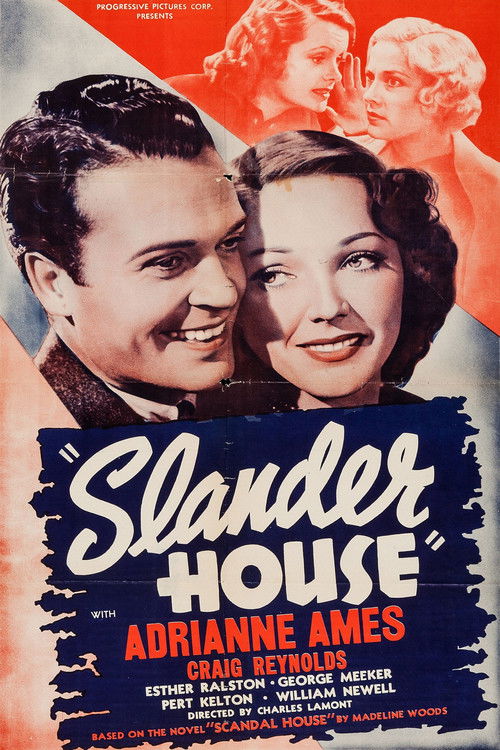 Slander House (1938) poster