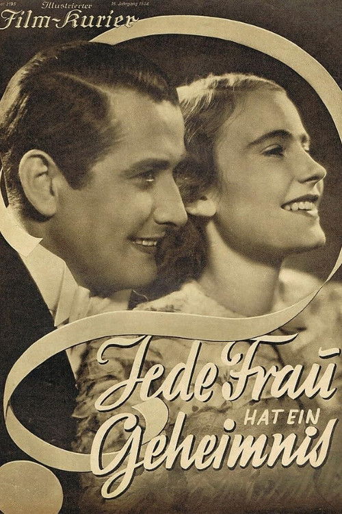 Jede Frau hat ein Geheimnis (1934) poster