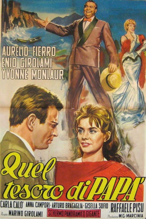 Quel tesoro di papà (1959) poster