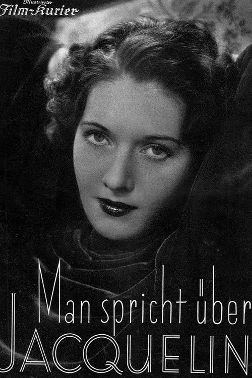 Man spricht über Jacqueline (1937) poster