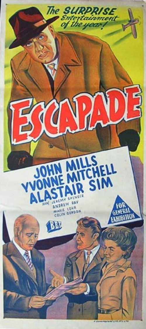 Escapade (1955) poster