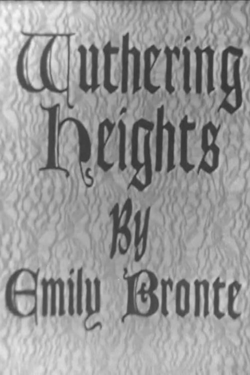 Wuthering Heights (1948) poster