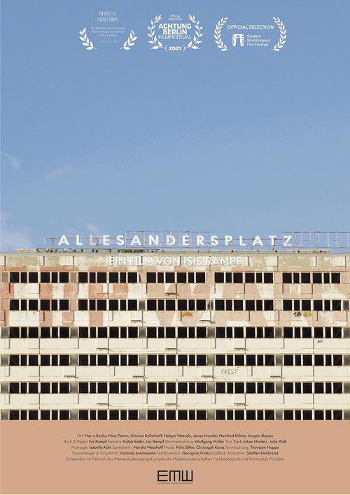 Allesandersplatz (2021) poster