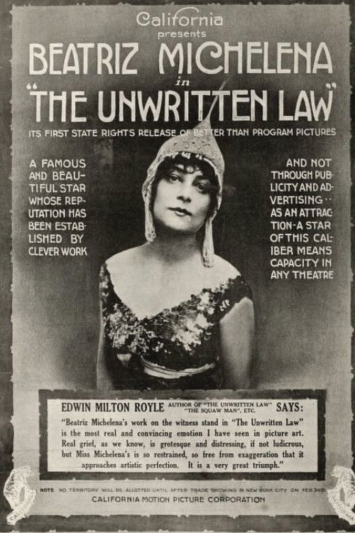 The Unwritten Law (1916) poster