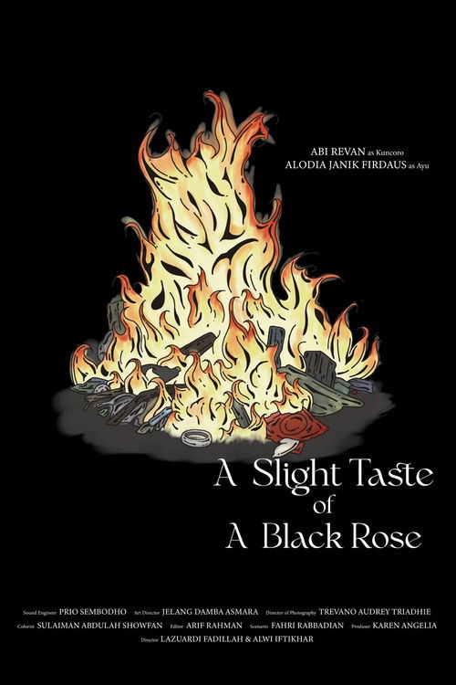 A Slight Taste of a Black Rose (2024) poster