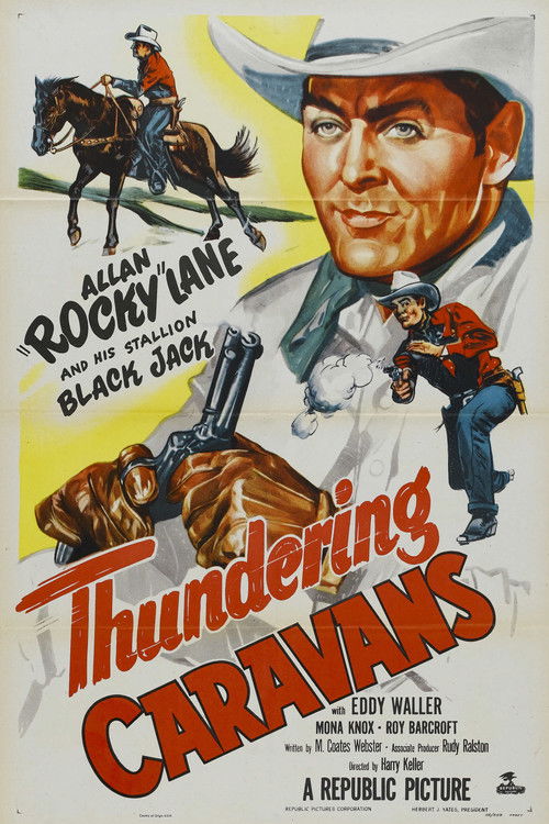 Thundering Caravans (1952) poster