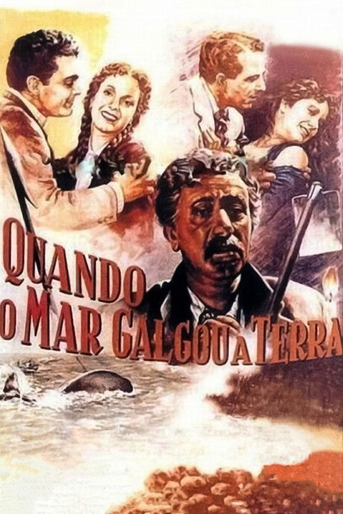 Quando o Mar Galgou a Terra (1954) poster