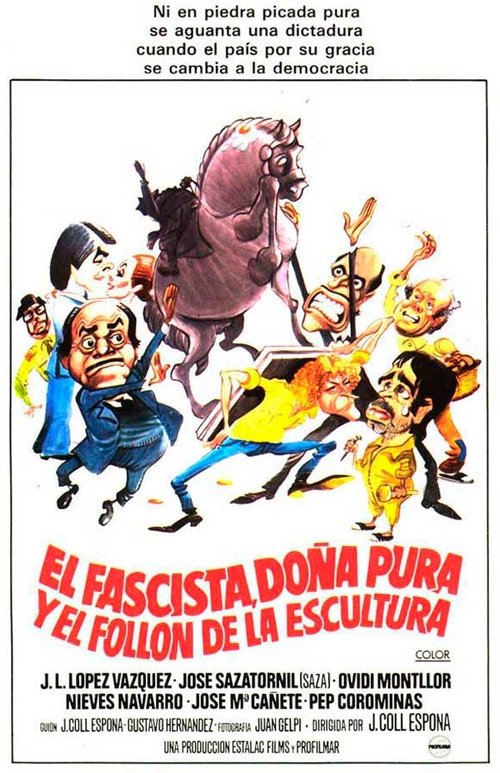 El fascista, doña Pura y el follón de la escultura (1983) poster