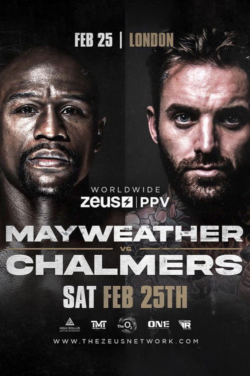 Floyd Mayweather Jr. vs. Aaron Chalmers (2023) poster
