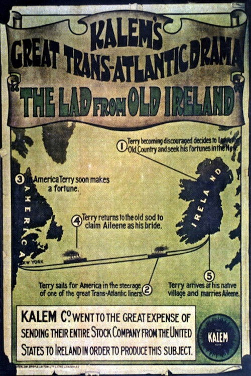 The Lad from Old Ireland (1910) poster