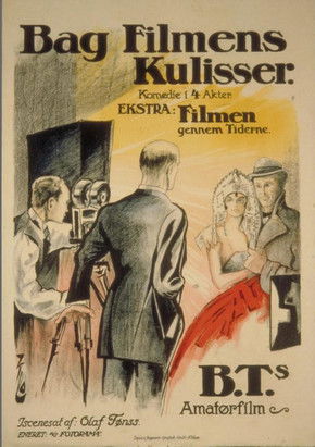 Behind the Scenes (1923) poster