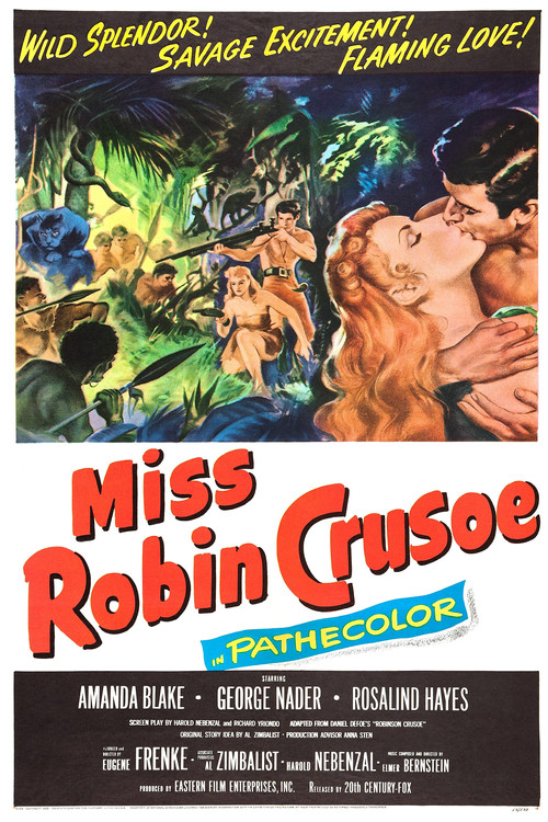 Miss Robin Crusoe (1953) poster