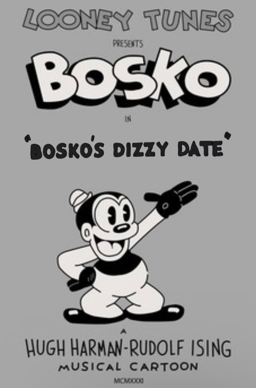 Bosko's Dizzy Date (1932) poster