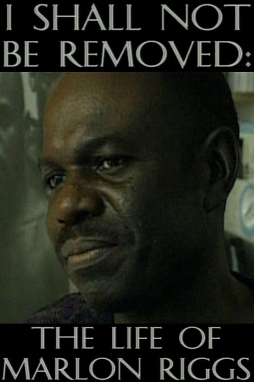 I Shall Not Be Removed: The Life of Marlon Riggs (1996) poster