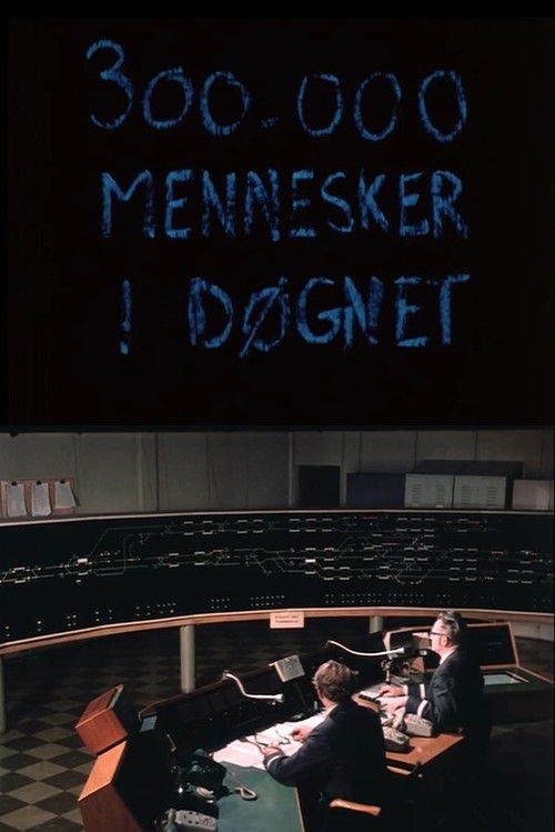 Oslofilm: 300.000 mennesker i døgnet (1973) poster