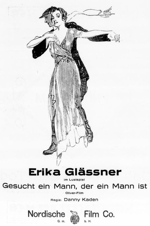 Gesucht ein Mann, der ein Mann ist (1918) poster