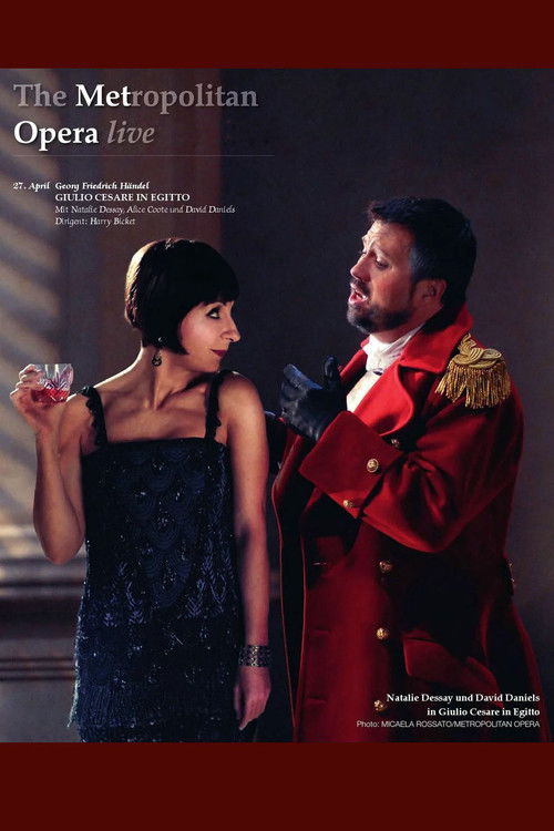 The Metropolitan Opera: Giulio Cesare (2013) poster