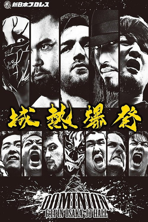 NJPW Dominion 6.14 In Osaka-Jo Hall (2026) poster