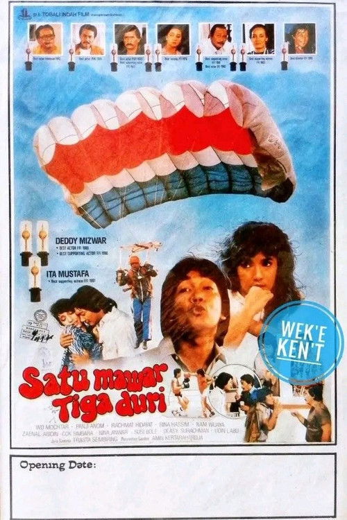 Satu Mawar Tiga Duri (1986) poster