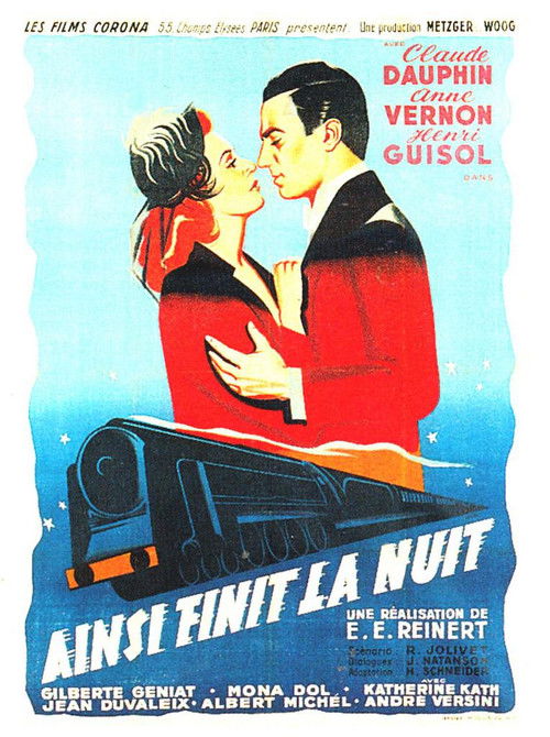 Ainsi finit la nuit (1949) poster
