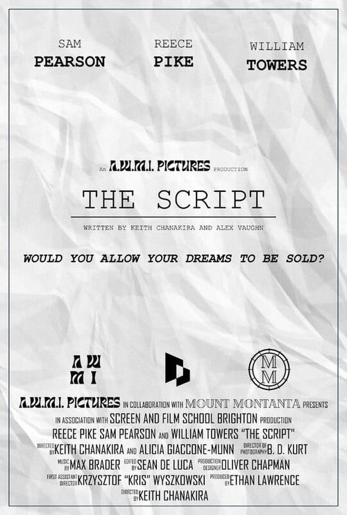 The Script (2024) poster