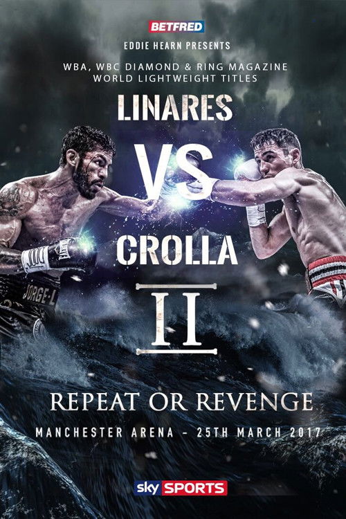 Jorge Linares vs. Anthony Crolla II (2017) poster