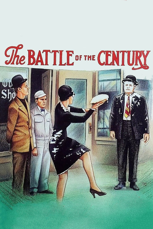 The Battle of the Century (1927) poster