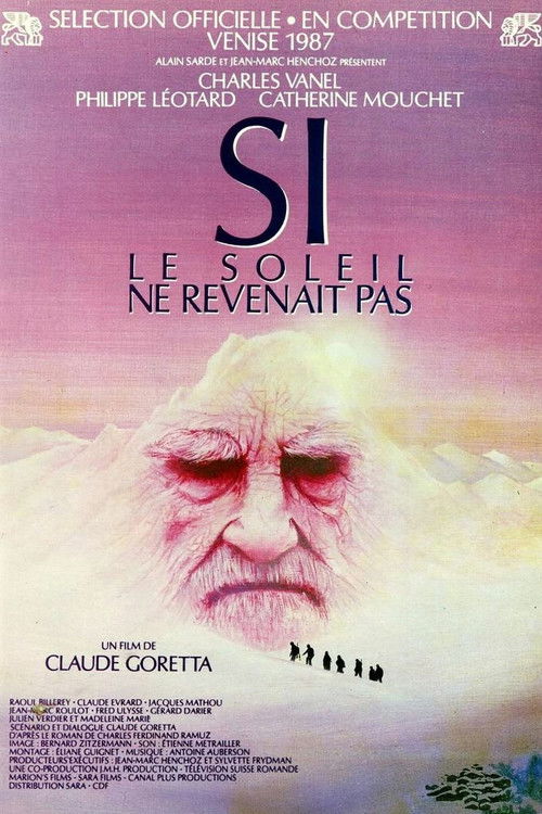Si le soleil ne revenait pas (1987) poster