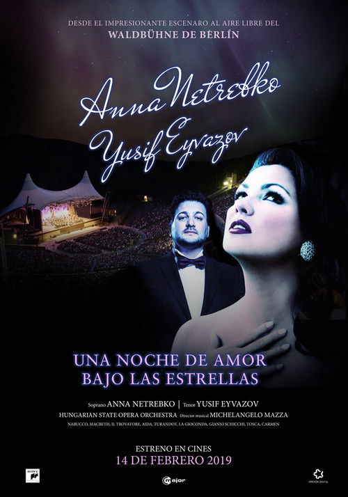 Anna Netrebko & Yusif Eyvazov at the Waldbühne Berlin (2019) poster