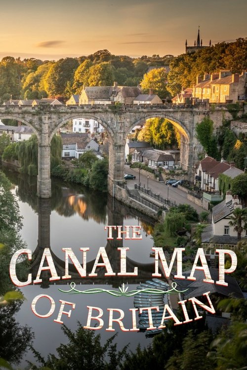 The Canal Map of Britain (2024) poster