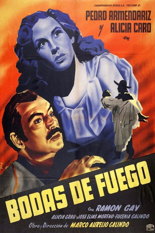 Bodas de fuego (1951) poster