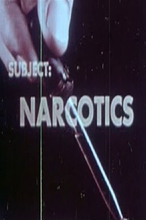 Subject: Narcotics (1951) poster